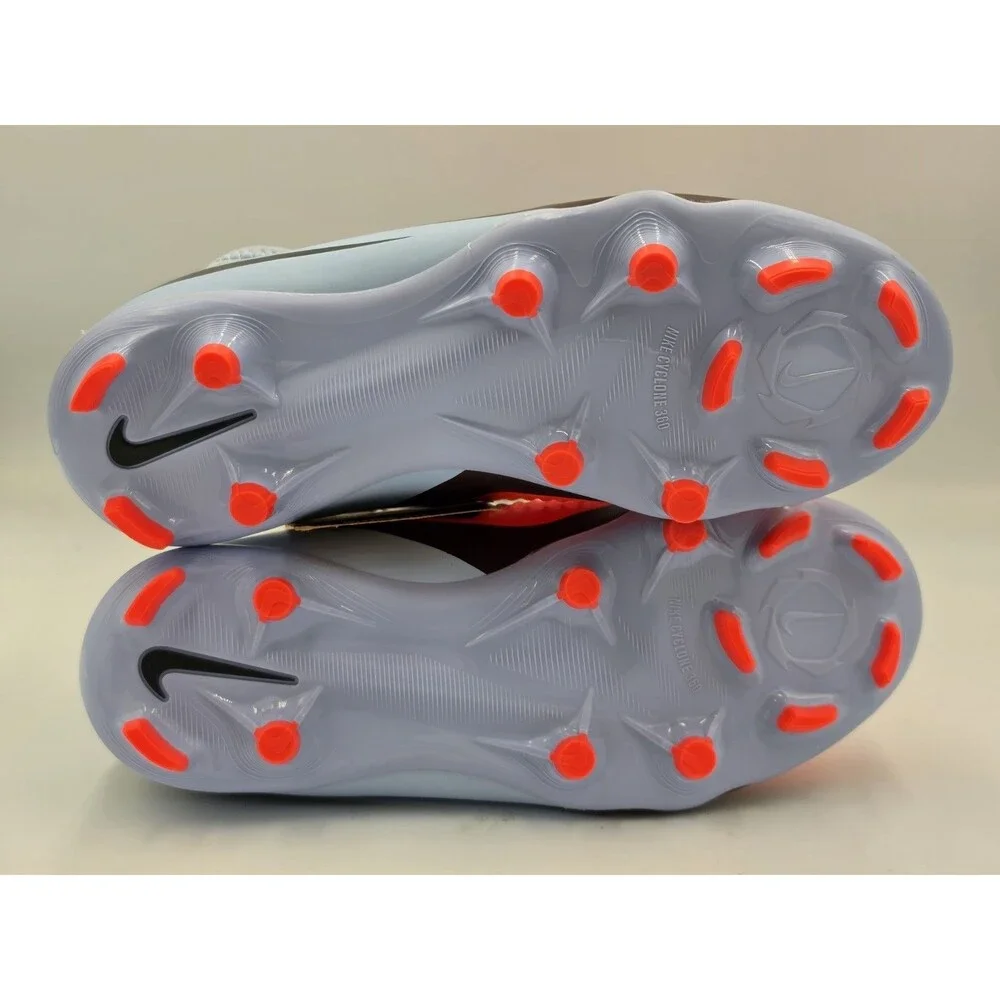 Nike Phantom 6 High Academy MG Laceless Soccer Cleats Size 2Y Youth HQ2042-400